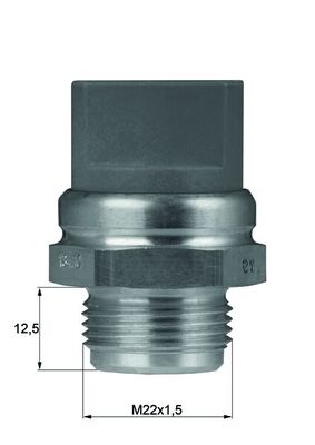 MAHLE Temperaturschalter, Kühlerlüfter tsw9d für CUPRA