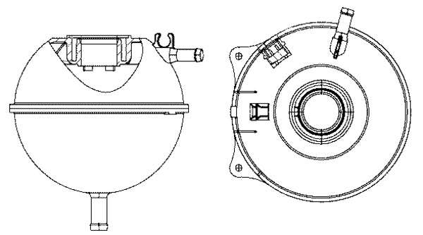 MAHLE Ausgleichsbehälter, Kühlmittel crt23000s für CUPRA VW