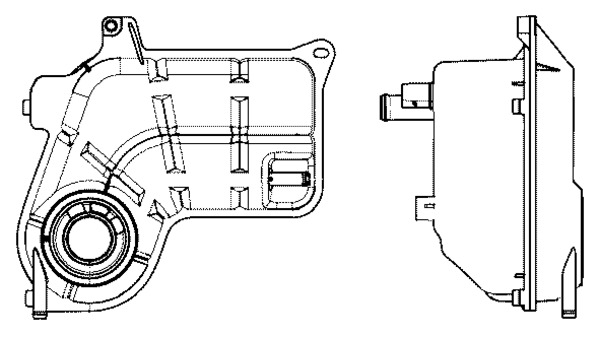 MAHLE Ausgleichsbehälter, Kühlmittel crt26000s für CUPRA