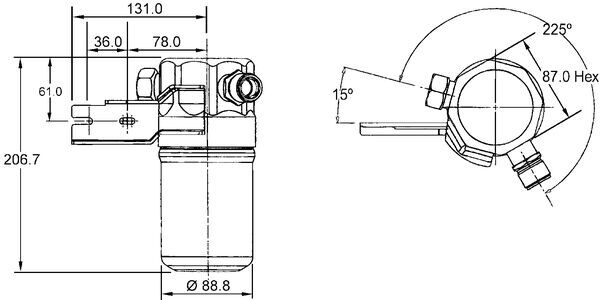 MAHLE Trockner, Klimaanlage ad42000s für CUPRA