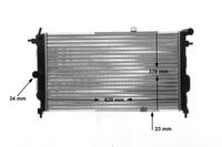 MAHLE Khler, Motorkhlung "BEHR", Art.-Nr. CR 438 000S