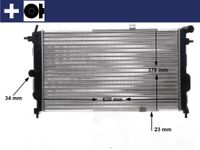 MAHLE Khler, Motorkhlung "BEHR", Art.-Nr. CR 438 000S