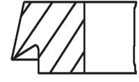 MAHLE Kolbenringsatz, Art.-Nr. 063 03 N0