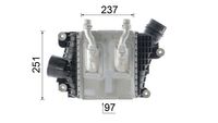 MAHLE Ladeluftkhler "BEHR *** PREMIUM LINE ***", Art.-Nr. CI 332 000P