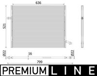 MAHLE Niedertemperaturkhler, Ladeluftkhler "BEHR *** PREMIUM LINE ***", Art.-Nr. CIR 36 000P