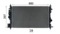 MAHLE Khler, Motorkhlung "BEHR *** PREMIUM LINE ***", Art.-Nr. CR 2590 000P