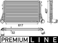 MAHLE Ladeluftkhler "BEHR *** PREMIUM LINE ***", Art.-Nr. CI 208 000P