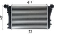 MAHLE Ladeluftkhler "BEHR *** PREMIUM LINE ***", Art.-Nr. CI 208 000P