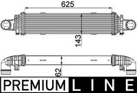 MAHLE Ladeluftkhler "BEHR *** PREMIUM LINE ***", Art.-Nr. CI 357 000P