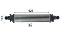 MAHLE Ladeluftkhler "BEHR *** PREMIUM LINE ***", Art.-Nr. CI 357 000P