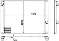 MAHLE Khler, Motorkhlung "BEHR *** PREMIUM LINE ***", Art.-Nr. CR 1159 000P