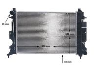 MAHLE Khler, Motorkhlung "BEHR", Art.-Nr. CR 643 000S