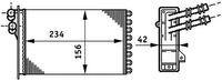 MAHLE Wrmetauscher, Innenraumheizung "BEHR", Art.-Nr. AH 72 000S