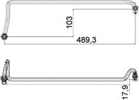 MAHLE lschlauch "BEHR *** PREMIUM LINE ***", Art.-Nr. AHX 5 000P