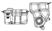 MAHLE Ausgleichsbeh�lter, K�hlmittel "BEHR", Art.-Nr. CRT 133 000S