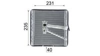 MAHLE Verdampfer, Klimaanlage "BEHR *** PREMIUM LINE ***", Art.-Nr. AE 93 000P