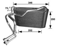MAHLE Verdampfer, Klimaanlage "BEHR", Art.-Nr. AE 33 000S