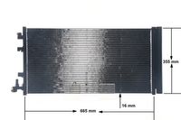 MAHLE Kondensator, Klimaanlage "BEHR", Art.-Nr. AC 630 000S