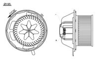 MAHLE Innenraumgeblse "BEHR", Art.-Nr. AB 194 000S
