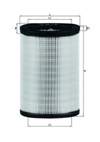 MAHLE Luftfilter, Art.-Nr. LX 597