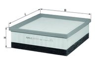 MAHLE Luftfilter, Art.-Nr. LX 2077/4