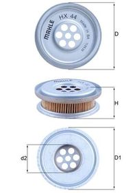 MAHLE Hydraulikfilter, Lenkung, Art.-Nr. HX 44