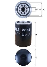 KNECHT �lfilter, Art.-Nr. OC 54