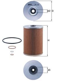 KNECHT �lfilter, Art.-Nr. OX 32D