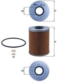 MAHLE �lfilter, Art.-Nr. OX 68D