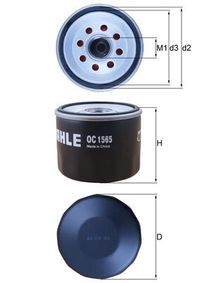 KNECHT lfilter, Art.-Nr. OC 1565