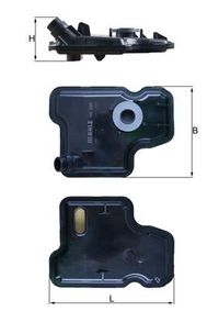 MAHLE Hydraulikfilter, Automatikgetriebe, Art.-Nr. HX 395