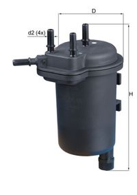 MAHLE Kraftstofffilter, Art.-Nr. KL 430