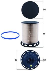 MAHLE Kraftstofffilter, Art.-Nr. KX 493D