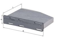 KNECHT Filter, Innenraumluft, Art.-Nr. LAK 181