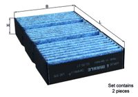 KNECHT Filter, Innenraumluft "CareMetix�", Art.-Nr. LAO 878/S