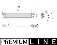 MAHLE Niedertemperaturkhler, Ladeluftkhler, Art.-Nr. CIR 31 000P