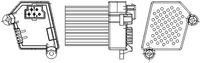 MAHLE Regler, Innenraumgebl�se "BEHR", Art.-Nr. ABR 33 000S