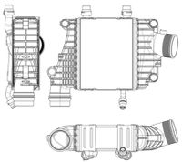 MAHLE Ladeluftk�hler "BEHR *** PREMIUM LINE ***", Art.-Nr. CI 410 000P