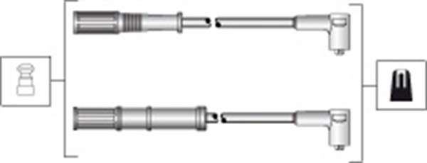 MAGNETI MARELLI Zündleitungssatz 941318111301 für ALFA ROMEO LANCIA