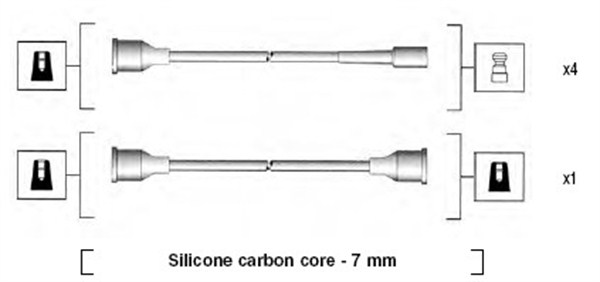 MAGNETI MARELLI Zündleitungssatz 941285030841