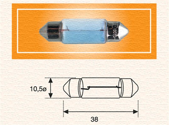 MAGNETI MARELLI Glühlampe 009423100000 für Iveco TOFAS
