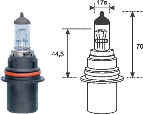 MAGNETI MARELLI Glühlampe 002555200000 für TOFAS