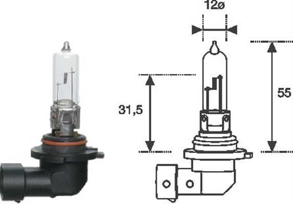 MAGNETI MARELLI Glühlampe 002577200000 für ALFA ROMEO Fiat JAGUAR Audi TOFAS BMW