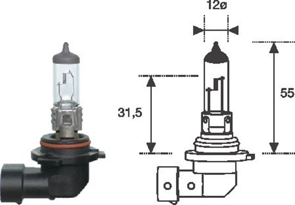 MAGNETI MARELLI Glühlampe 002577300000 HB4 für Skoda Mercedes TOYOTA TOFAS BMW