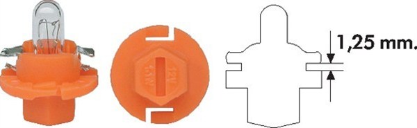 MAGNETI MARELLI Glühlampe 002053300000 für Opel TOFAS