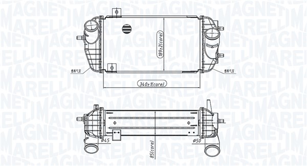 Magneti Marelli Ansaugluftkühler 351319205770 - Bild 7