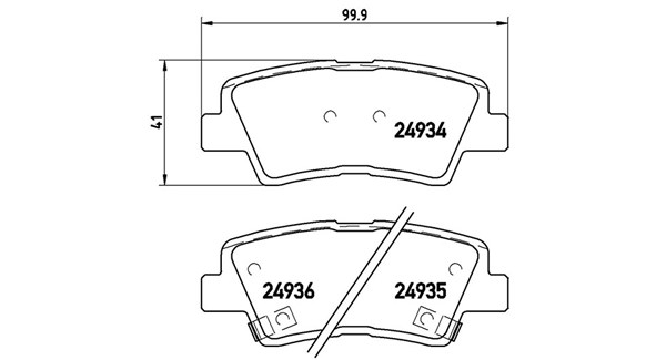 Magneti Marelli Bremsbelagsatz, Scheibenbremse 363700430047 Für Geely Kia (Dyk) Ssangyong Hyundai Changan (Beijing) Emgrand