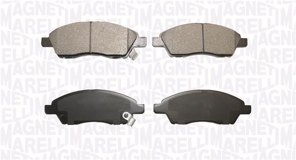 Magneti Marelli Bremsbelagsatz, Scheibenbremse 363916061122 Für Nissan (Dfac) Venucia