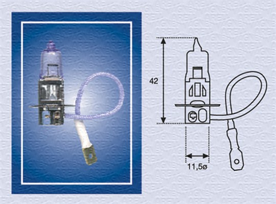 MAGNETI MARELLI Glühlampe 002554100000 für Volvo Iveco DAF Ford MAN Mercedes RENAULT HYUNDAI TOFAS