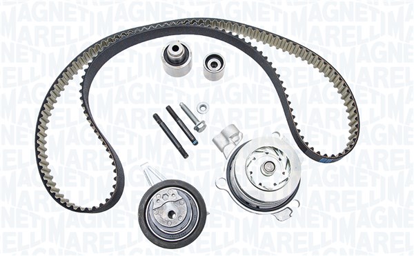MAGNETI MARELLI Wasserpumpe + Zahnriemensatz 341406640001 für Skoda VW SEAT
